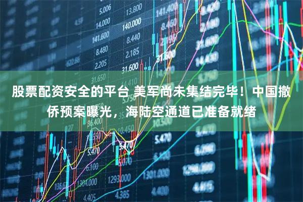 股票配资安全的平台 美军尚未集结完毕！中国撤侨预案曝光，海陆空通道已准备就绪